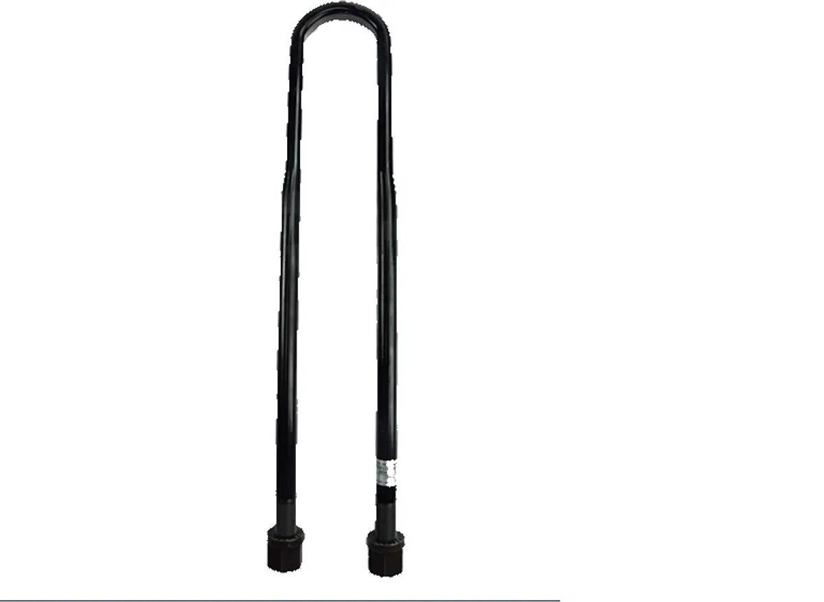 Heavy duty U-bolt for semi-trailer leaf spring mounting